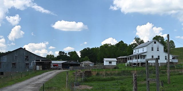 Amish Farm on the Appalchian Plateau in Ohio