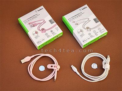 The Belkin BoostCharge Pro Flex USB to Lightning cables are available for S$39.90 each at Challenger stores and online, Belkin LazMall and Belkin Shopee Mall.