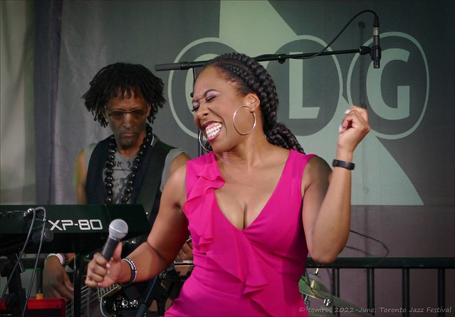 Quisha Wint, crowd favorite at Toronto Jazz Festival 2022