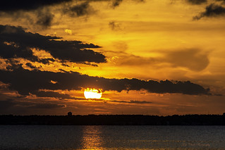 Sunset on Tawas Bay, Michigan - 2021
