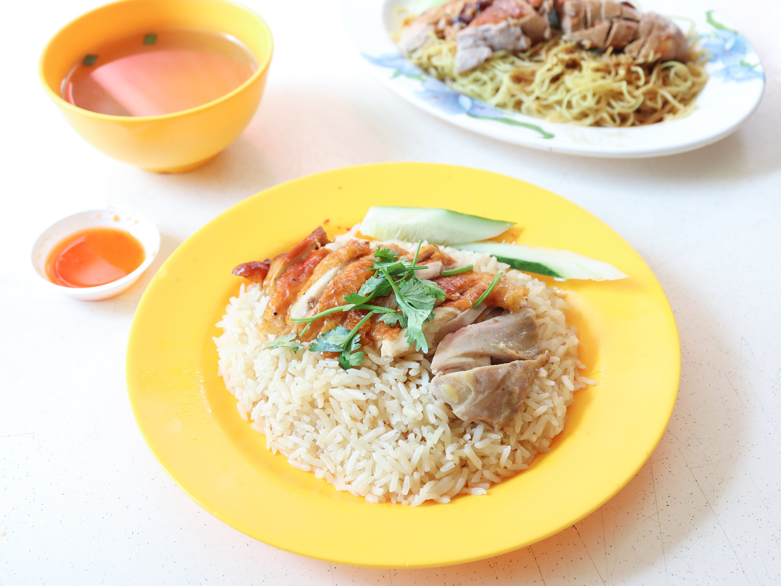 xiang ji roast chicken rice & noodles - roasted chicken rice