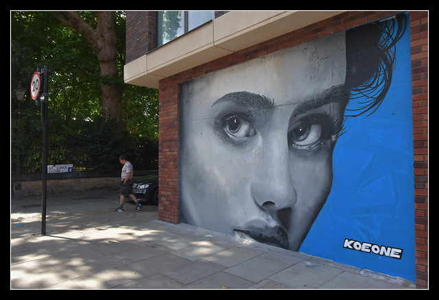 Koeone painting from Old Street London