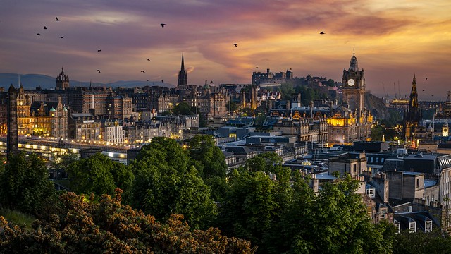 Edinburgh - sunset