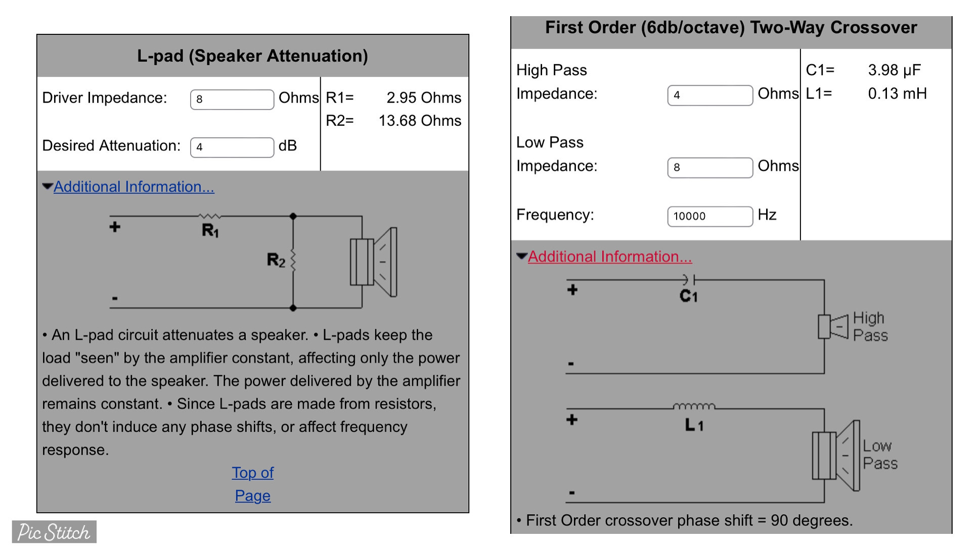Reducing Speaker Efficiency | Steve Hoffman Music Forums