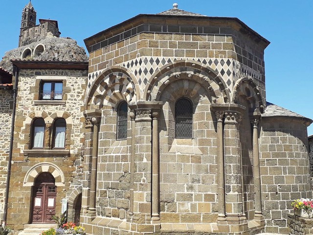 Chapelle St Clair, XIIe siècle, Le Puy en Velay, Haute Loire, Auvergne.