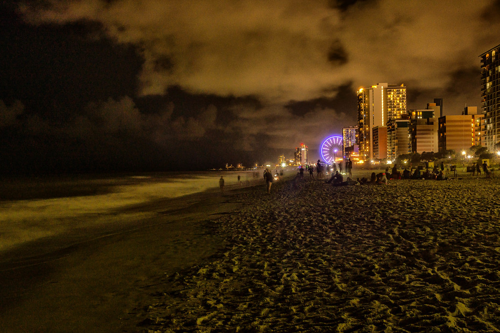 Night On The Beach