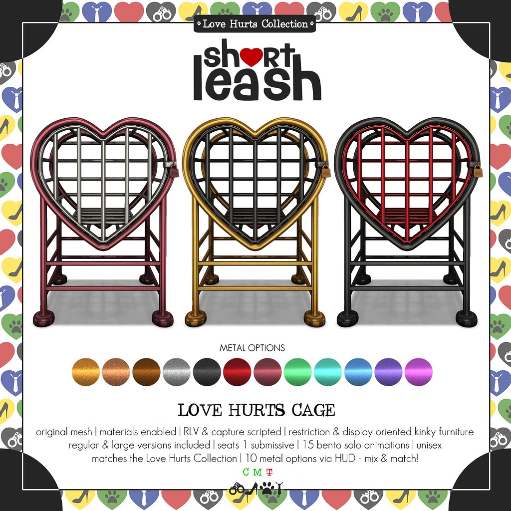 .:Short Leash:. Love Hurts Cage