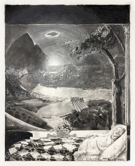 The return to life (1922–1923) drawing in high resolution by George Wesley Bellows. Original from the Boston Public Library. Digitally enhanced by rawpixel.