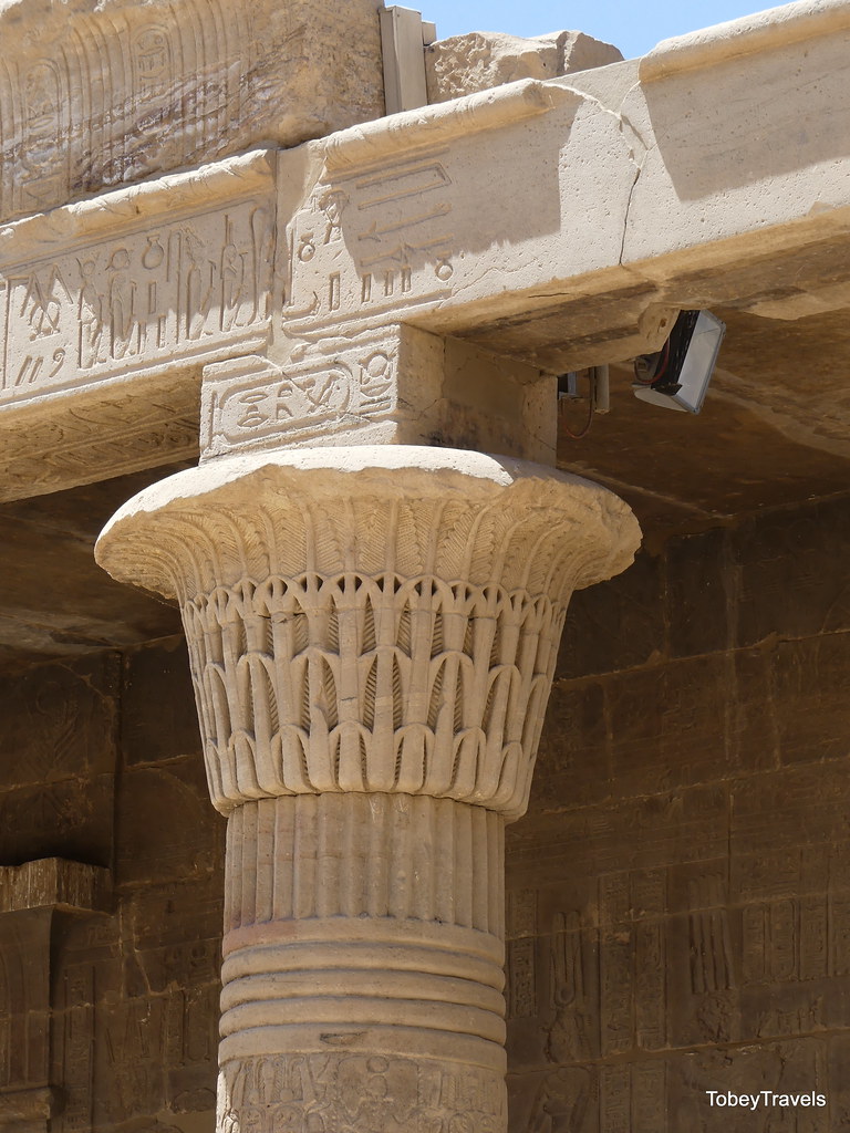 03 Western Colonnade Capital, Philae, Aswan  (1)