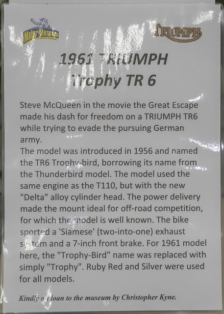 1961 Triumph Trophy TR6