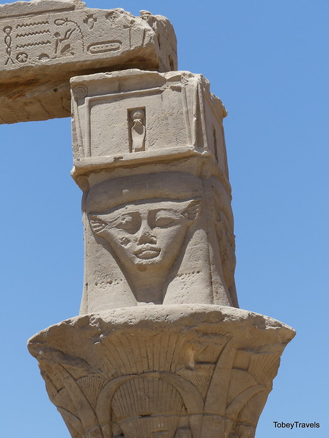 Kiosk of Nectanebo I, Hathor Headed Capital, Philae, Aswan