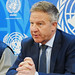 Acting UNAMA head Markus Potzel during the launch of UNAMA human rights report
