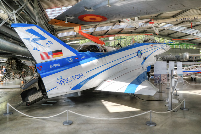 Deutsches Museum Flugwerft Schleißheim - EADS  Boeing X-31 04