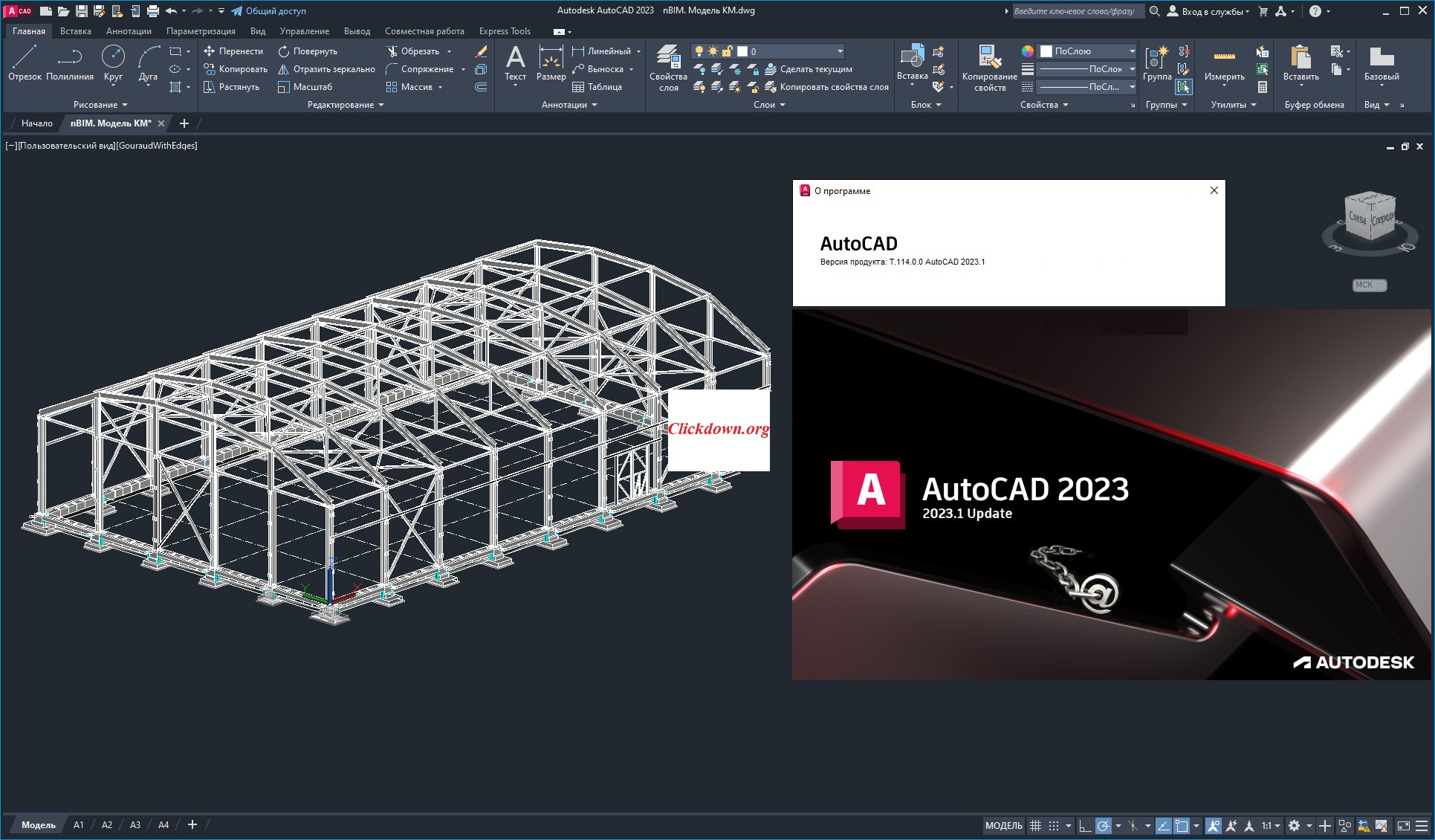 Working with Autodesk AutoCAD 2023.1 full