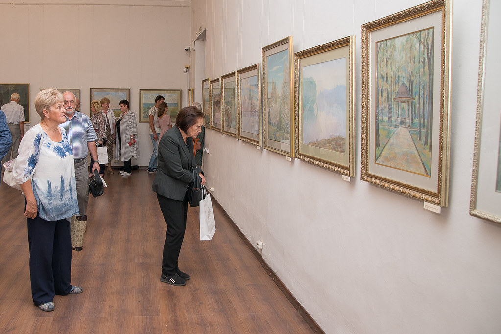 Открытие выставки в Пензенской областной картинной галерее им. К.А. Савицкого