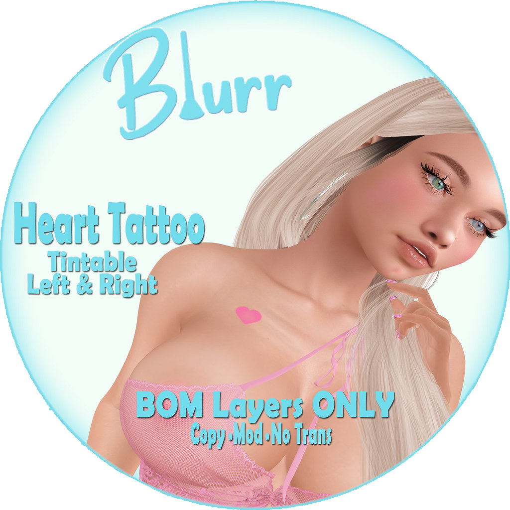 Blurr Ad Heart Tattoo GROUP GIFT