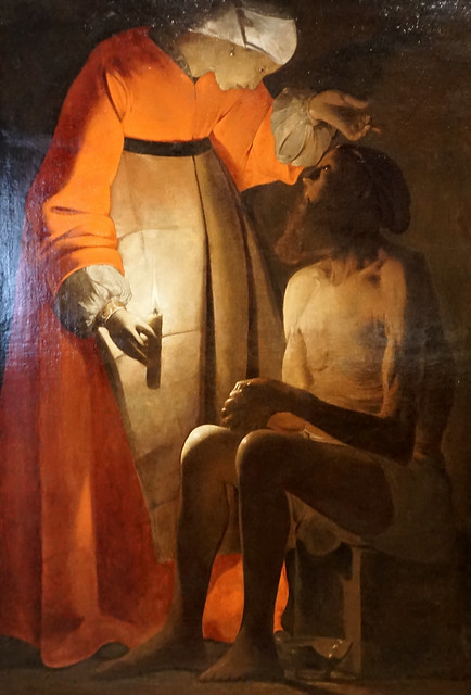 Georges de la Tour, Job raillé par sa femme - a photo on Flickriver