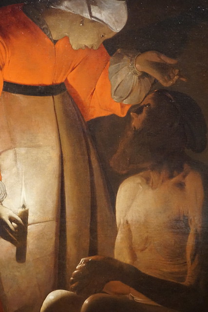 Georges de la Tour, Job raillé par sa femme (détail)