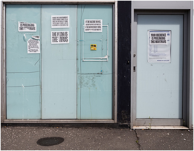 Abandoned Bank - Mixed Messages, Dalmuir, Clydebank-2