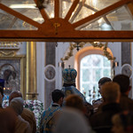 21 июля 2022, Освящение Южного придела в честь свт. Николая Чудотворца, Литургия в Казанской церкви в Верхних Котицах, Осташковский район.