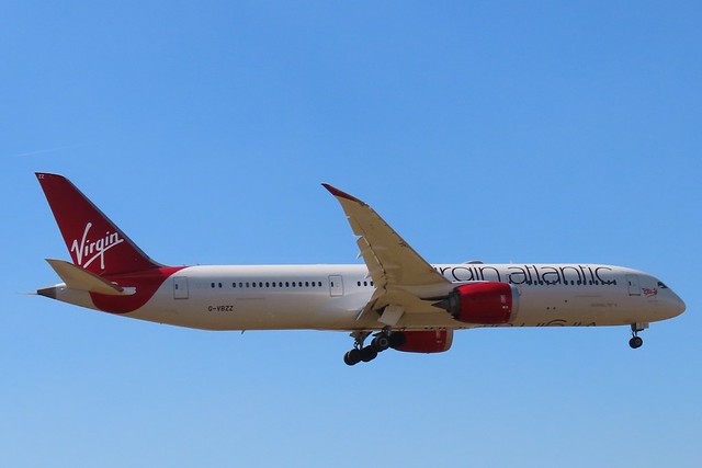 Virgin Atlantic 454, B787-9 (G-VBZZ) Tel-Aviv To LHR, Approaching Heathrow 8/7/22