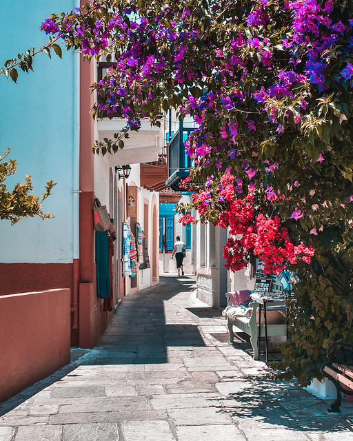 Colorful alley