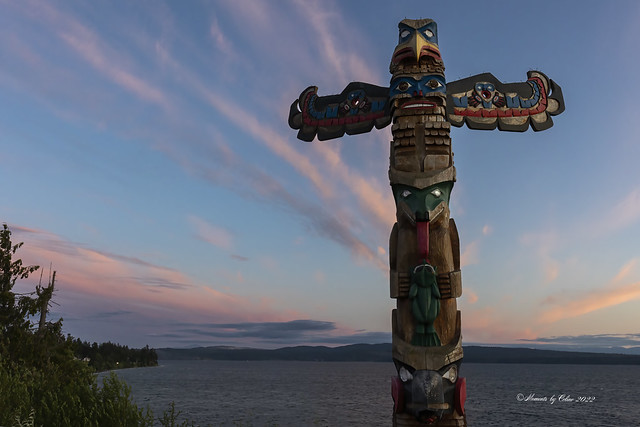 Totem Pole at sunset (Explore July 22)