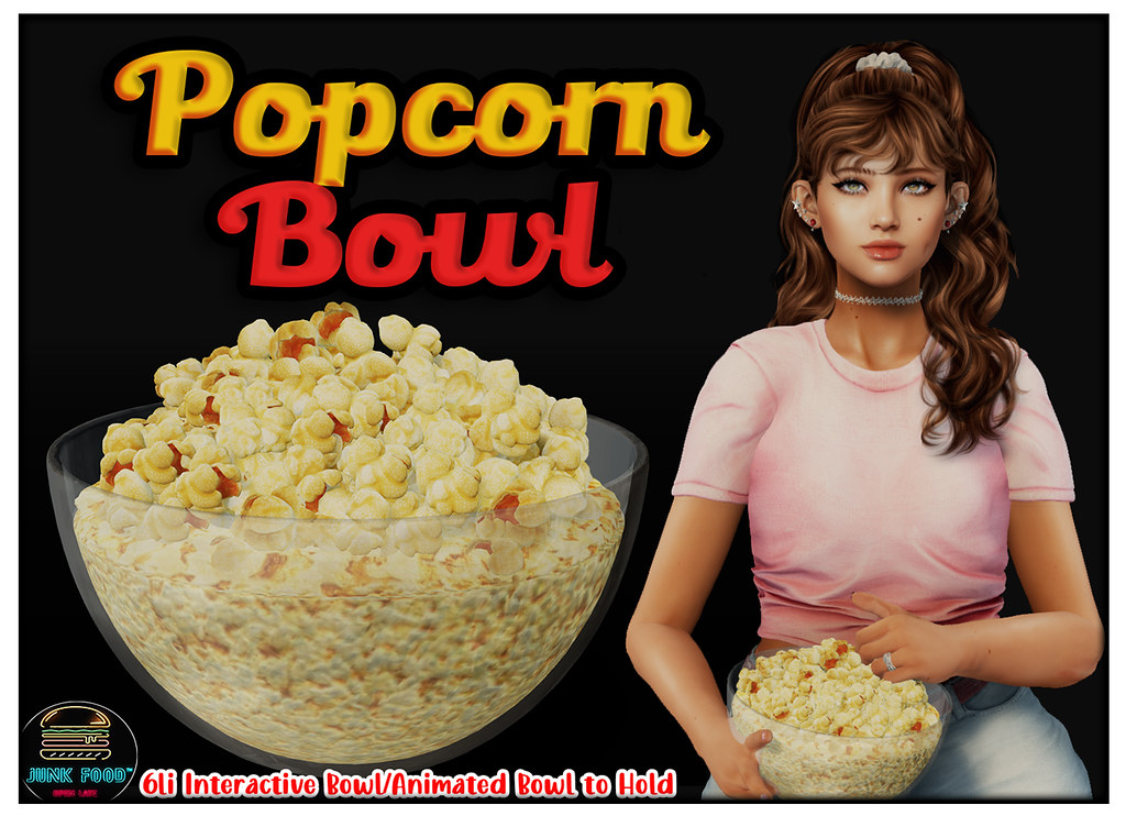 Junk Food - Popcorn Bowl Ad