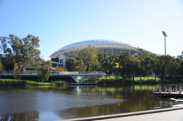 DSC_3654 Adelaide Oval and River Torrens from Riverbank Precinct, Adelaide, South Australia