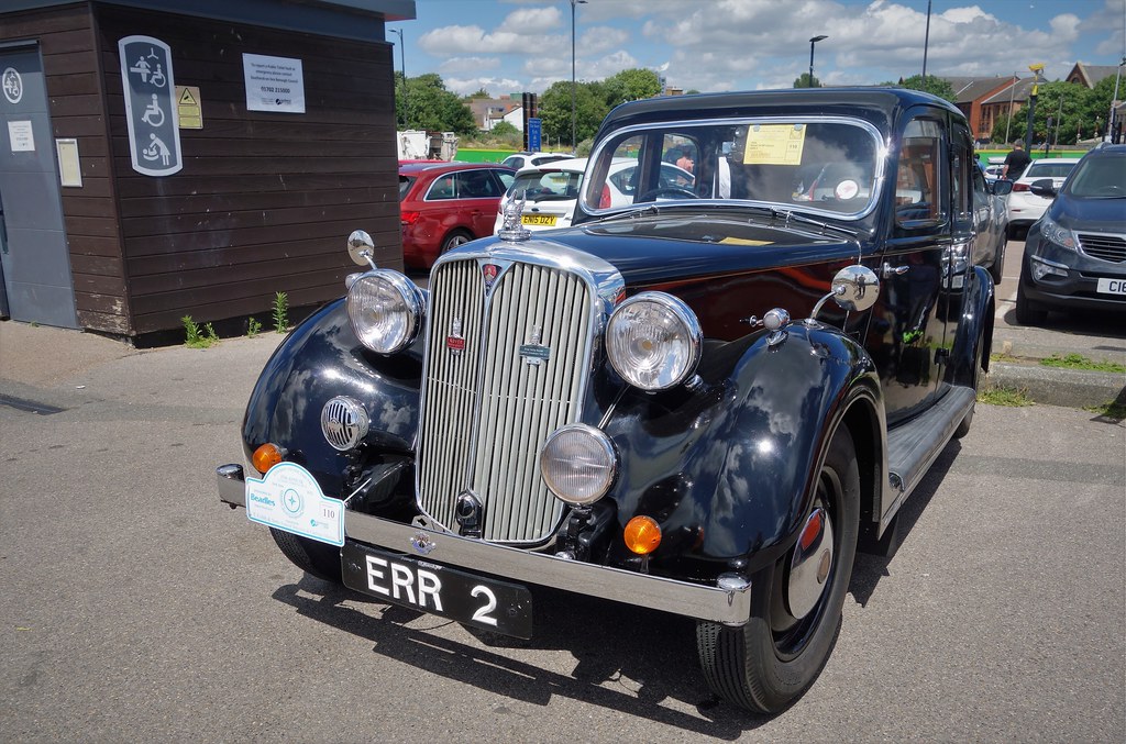 1938 Rover 14 | ERR 2 displayed at City Beach, Southend-On-S… | Flickr