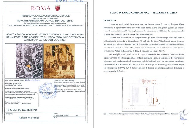 RARA 2022. Scavi in Comune. Lo scavo di Largo Corrado Ricci: un cantiere aperto. Comune di Roma (21/07/2022). S.v., Largo Corrado Ricci; in: DR. ANTONELLA CORSARO (20/05/2021) (in PDF) & Comune di Roma (25/05/2016) (in PDF) et al.,