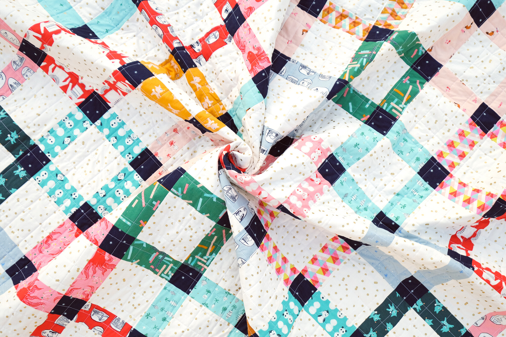 The Ivy Quilt Pattern - Kitchen Table Quilting