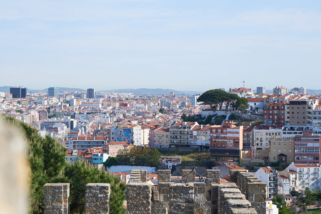 Overview of lisbon and its high vantage points