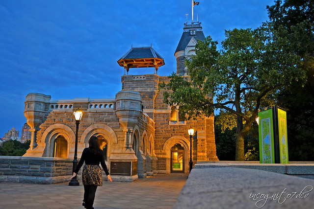 At Belvedere Castle in the Evening Central Park Manhattan New York City NY
