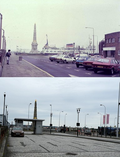 Pier Head, 1985 and 2022
