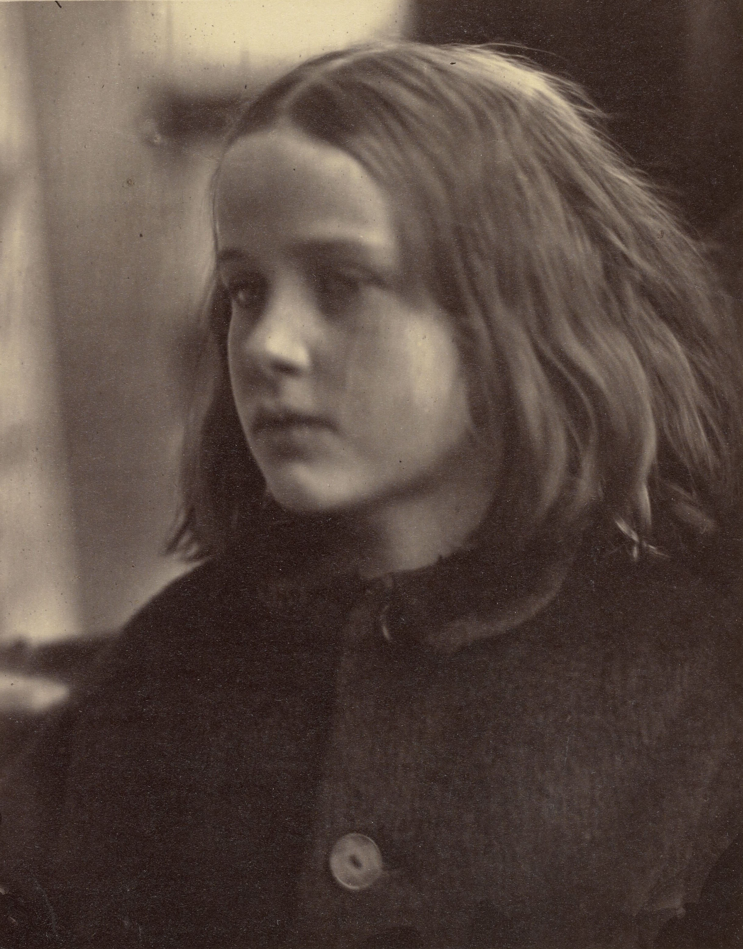 Julia Margaret Cameron :: Annie Philpot (1857-1936), Freshwater, Isle of Wight, England, January 1864.