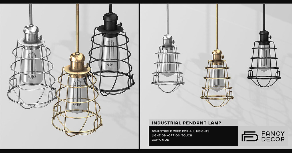 Industrial Pendant Lamp @ Alpha