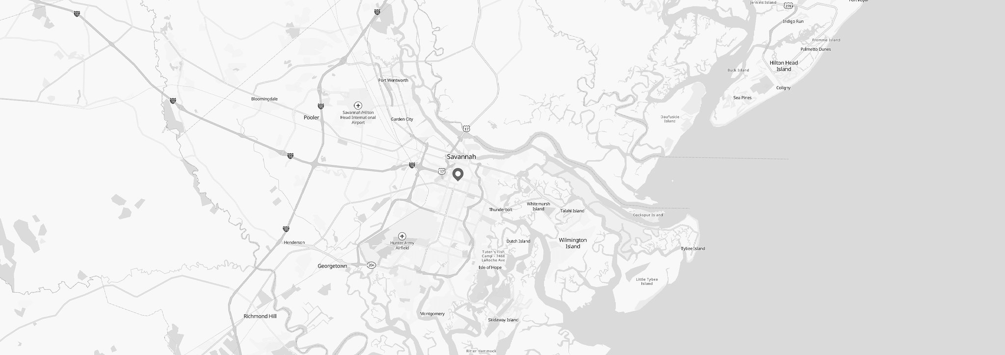 Map - Savannah, GA