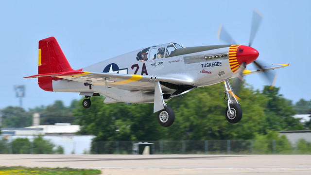 North American P-51C Mustang Tuskegee Airmen USAAF NL61429 N61429 42-103645