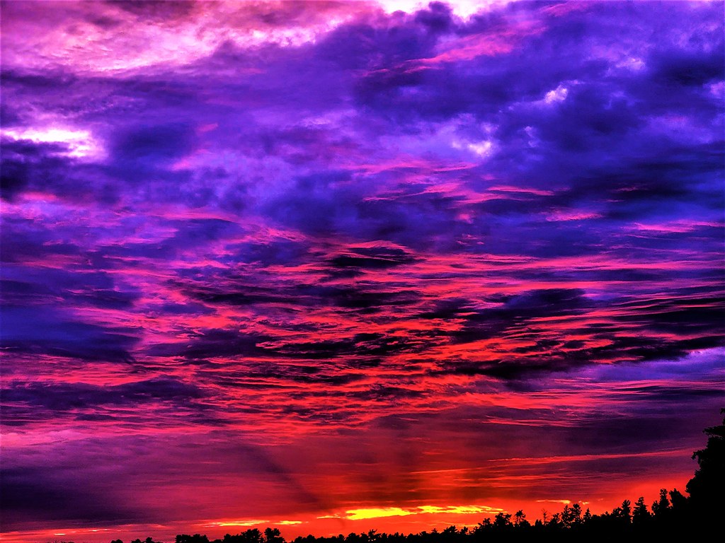 Psychedelic Sunset