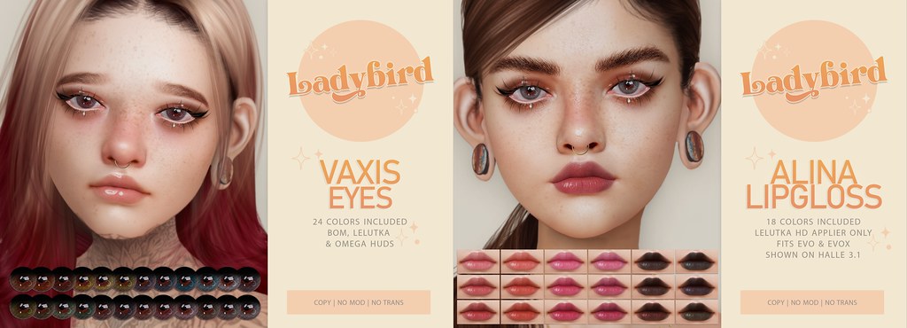 Ladybird. // Vaxis Eyes & Alina Lipgloss @ TWS, July ♥