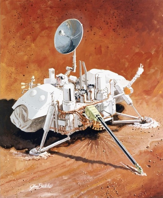 Viking Lander on Mars, by Jim Butcher (internet download)