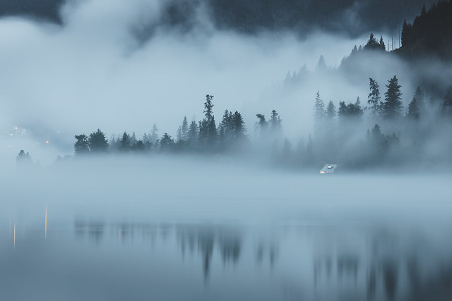 Formidable Fog. Nelson, BC, Canada
