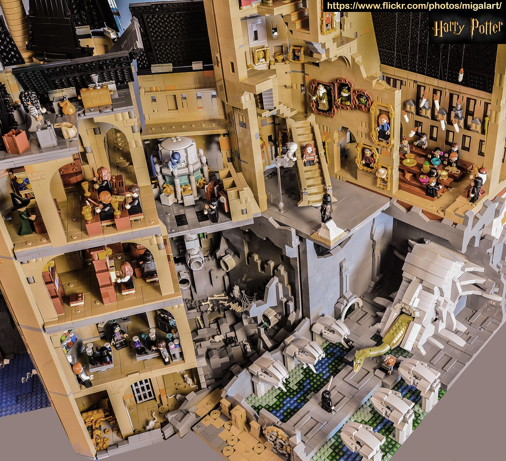 LEGO Hogwart - Interiors