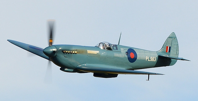RAF Supermarine Spitfire G-PRXI PL983 Wartime Photo reconnaissance aircraft