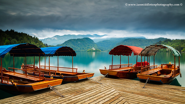 Pletna Boats at Lake Bled
