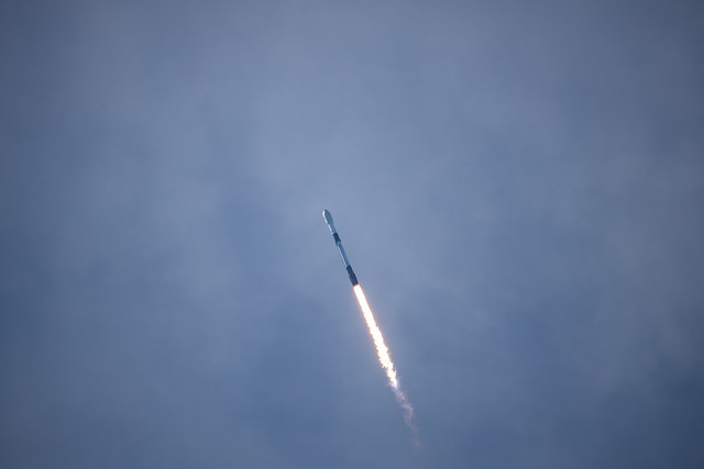 SpaceX Launch with Starlink 4-25 Satellites 7/24/2022