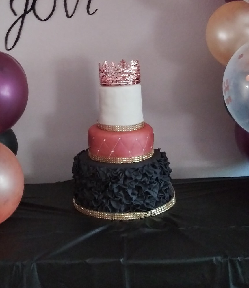 Cake by Jovi's Cakes and More