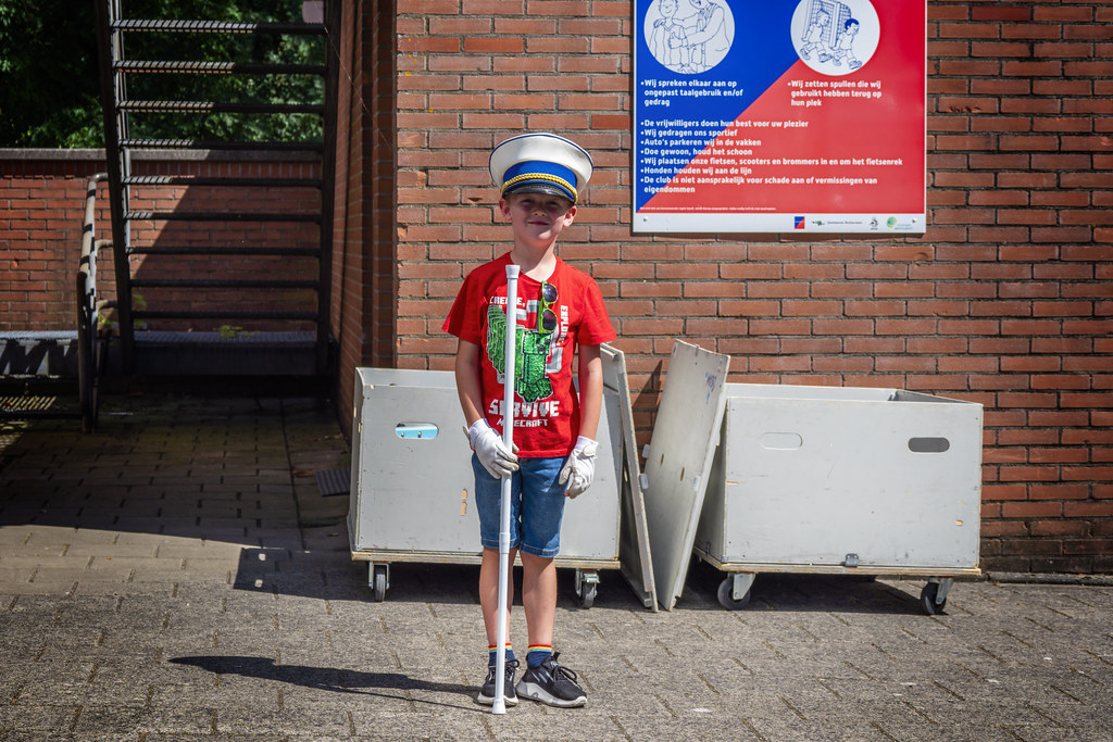 The new drum major :-)  - Show and Marchingband Euroband