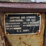U.S. Army Shipping and Storage Container: XM 551 
